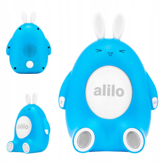 Edukačná hračka - Alilo Happy Bunny P1 BLUE