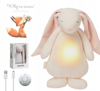 Bunny Pink Cream Bunny + karta
