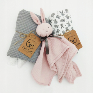 Bunny Cuddly - Dirty Pink