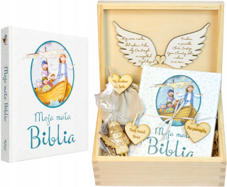 Suvenír svätého krstu, darček ku krstu, Biblia