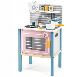 Detská kuchynka - Drevená kuchyňa s príslušenstvom Viga Toys