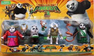 Rozprávková postavička - Kung Fu Panda 3 Veľká sada figúrok