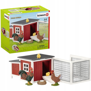 Karta klietky pre sliepky Kura Schleich 42421