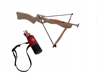 Drevená kuchyňa + Quiver + 3 šípky s prísavkami