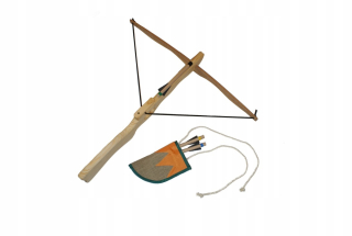 Crossbow Veľký Painted Dula 3 Arrows W-WA