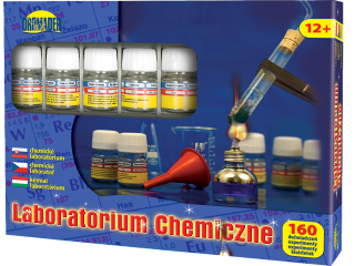Chemické laboratórium Malý chemik 160 skúseností