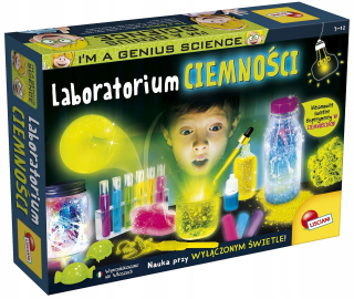 Laboratórna tma malá geniálna veda Lisciani