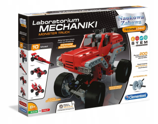 Stavebnica pre deti - Laboratórne Mechanics Monster Truck 50062 CLEMENT