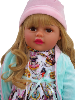 Bábika - Bábika 60 cm hovorí a spieva baby + box hit