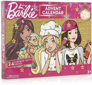 Bábika Barbie - Barbie bábika Adventný kalendár šperky s príslušenstvom