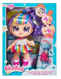 Bábika - KINDI KIDS DUHA KATE DOLL S PRÍSLUŠENSTVOM