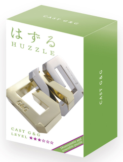 HUZZLE CAST G & G puzzle Level 3/6 Hanayama