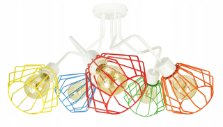 Luster do detskej izby - Lampa WinTik Luster Colors Plafffe pre deti