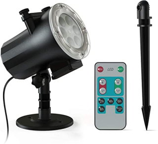 LED projektor nočnej oblohy - LAMPA JIEZEE PROJEKTOR + 12 ČIERNYCH KAZET 14V 7W