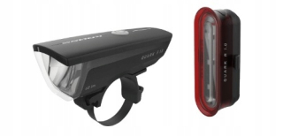 Kross Quark Set 2.0 osvetlenie na bicykel 80 lm USB