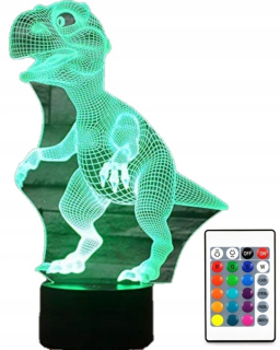 Nočná lampa ZAXER, viacfarebná