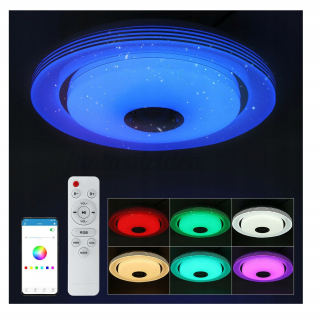 Luster do detskej izby - LED RGB PLAFON + MP3 Bluetooth 100W Speaker