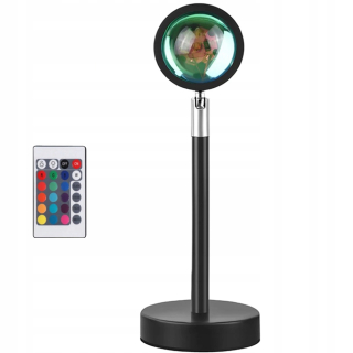 LED projektor nočnej oblohy - Nočná lampa Sunset Sunset Lamp + Pilot