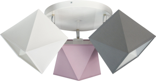 Luster do detskej izby - Plaffe svetlometu Detský luster pod LED 5 farieb