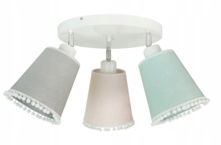 Luster do detskej izby - Lampa Plaffice Luster Pentals Pastel Detská