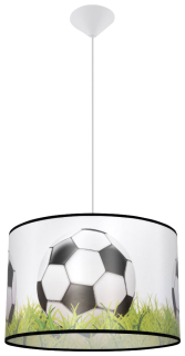 Luster do detskej izby - Stropné svietidlo visiace luster pre deti futbal