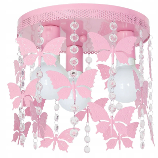 Luster do detskej izby - Stropné svietidlo luster LED Detské Butterfly Farby