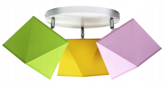 Luster do detskej izby - Stropné svietidlo luster Plaffe pre deti LED 3PLP