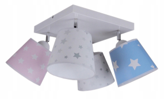 Luster do detskej izby - Stropné svietidlo luster Plaffe pre deti LED 4PLP