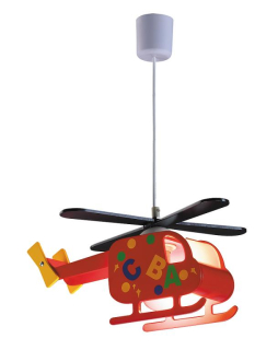 Luster do detskej izby - Lampa luster Helicopter Lietadlo 004717