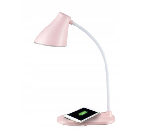 Stolová lampa do detskej izby - LC6 stolná lampa ružová indukčnej nabíjačky