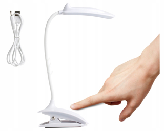 Stolová lampa do detskej izby - LED desktop svetlo s bezdrôtovým klipom výborný