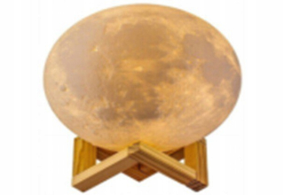 Nočná lampa do detskej izby - Ľahká nočná lampa Mesiac svetlo moderné *