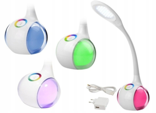 Stolová lampa do detskej izby - Desktop LED Dotykový napájanie 256 + RGB