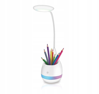 Nočná lampa do detskej izby - Stôl stolná lampa 2v1 LED 5W RG
