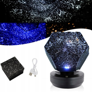 LED projektor nočnej oblohy - Nočná lampa 3w1mpepka projektor pre deti pre deti