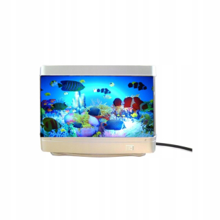 Nočná lampa do detskej izby - Nočné svietidlo pre deti Aquarium Dolphic Fish
