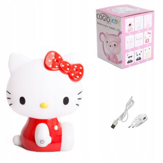 Nočná lampa do detskej izby - Nočná lampa pre deti Hello Kitty LED svetlom