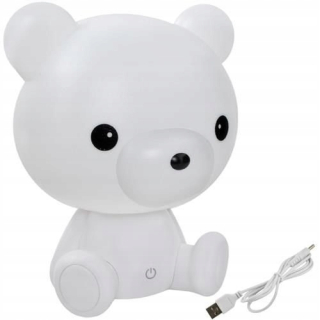Nočná lampa do detskej izby - Nočné svietidlo Detský LED medveď pre deti lampy