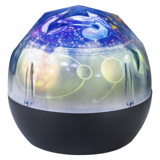 LED projektor nočnej oblohy - PLANETA NIGHT LIGHT PROJECTOR 5 VYBERATEĽNÝCH VIDEÍ