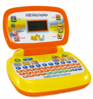 VZDELÁVACÍ LAPTOP PRE DETI POČÍTAČ POĽSKÝ MEDVEĎ