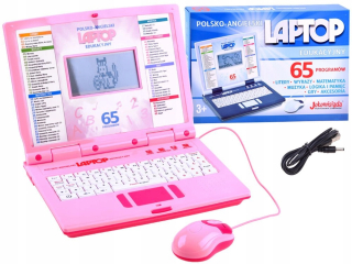 Vzdelávacie laptopové poľské anglicky 65 funkcií