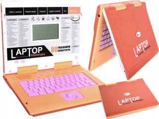 Vzdelávací notebook pre deti 80 USB programov