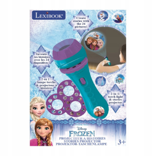 LED projektor nočnej oblohy - Baterka Diaprojektor Frozen Land of Ice Lexib