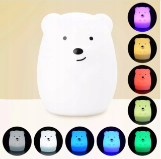 Nočná lampa JAMKO biela