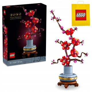 LEGO ICONS BLOCKS 10369 DARČEK PRE ŇU KVETINA SVIEKOV KYTICE + TAŠKA