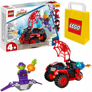 Stavebnica LEGO Super Heroes - Lego 10781 míľ Morales trójnowiec Spider-Man