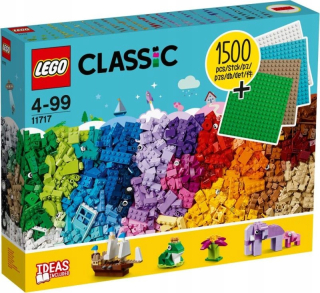 Lego 11717 Lego Classic Building Blocks, podložky, Dlaždice