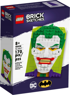 Lego 40428 Brick Sketches The Joker Batman DC