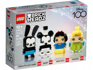 Stavebnica LEGO BrickHeadz - VEĽKÁ AUTOPOLIACIA NA DIAĽKU AUTO 1:12