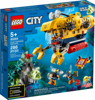 Stavebnica LEGO City - LEGO 60264 City Ocean Explorer Ponorka NOVINKA